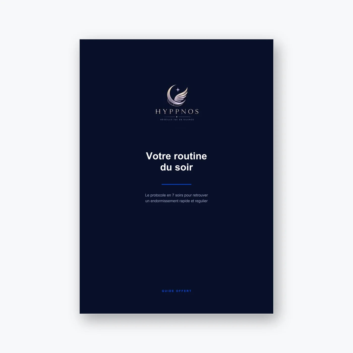 Guide offert Hyppnos — Votre routine du soir
