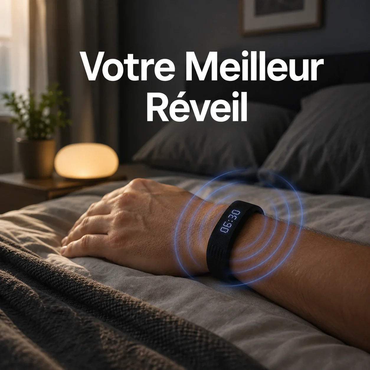 Hyppnos — Bracelet réveil vibrant